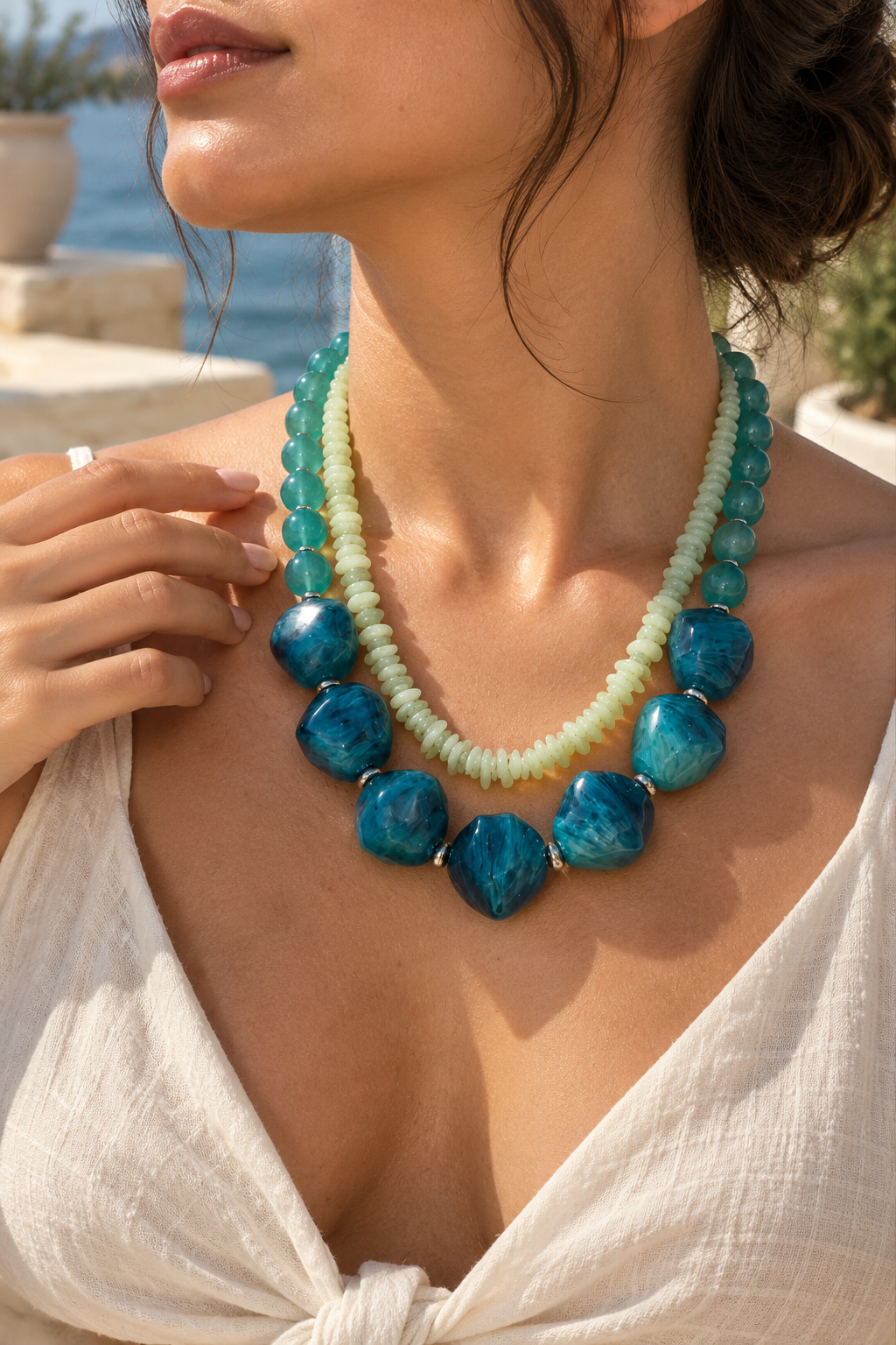 Marina Stone Necklace