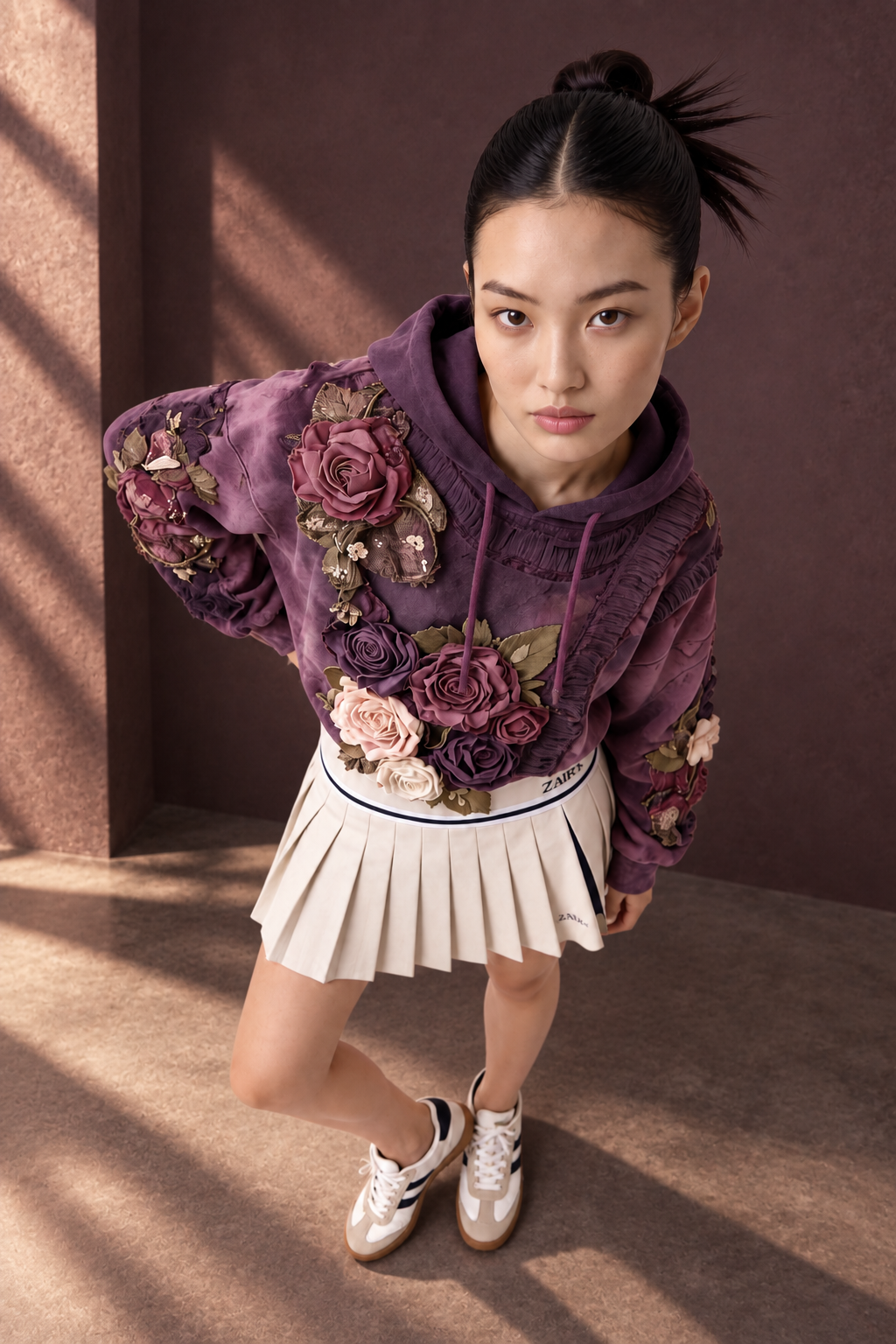 Plum Rose 3D Jacket