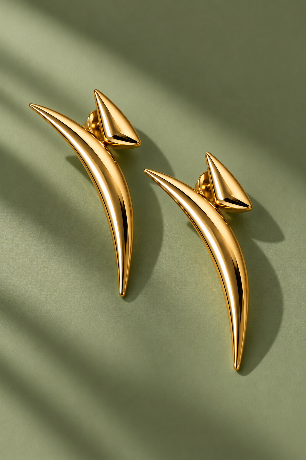 Aurelia Sculpted Gold Earrings