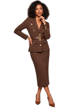 Monogram Luxe Skirt Suit