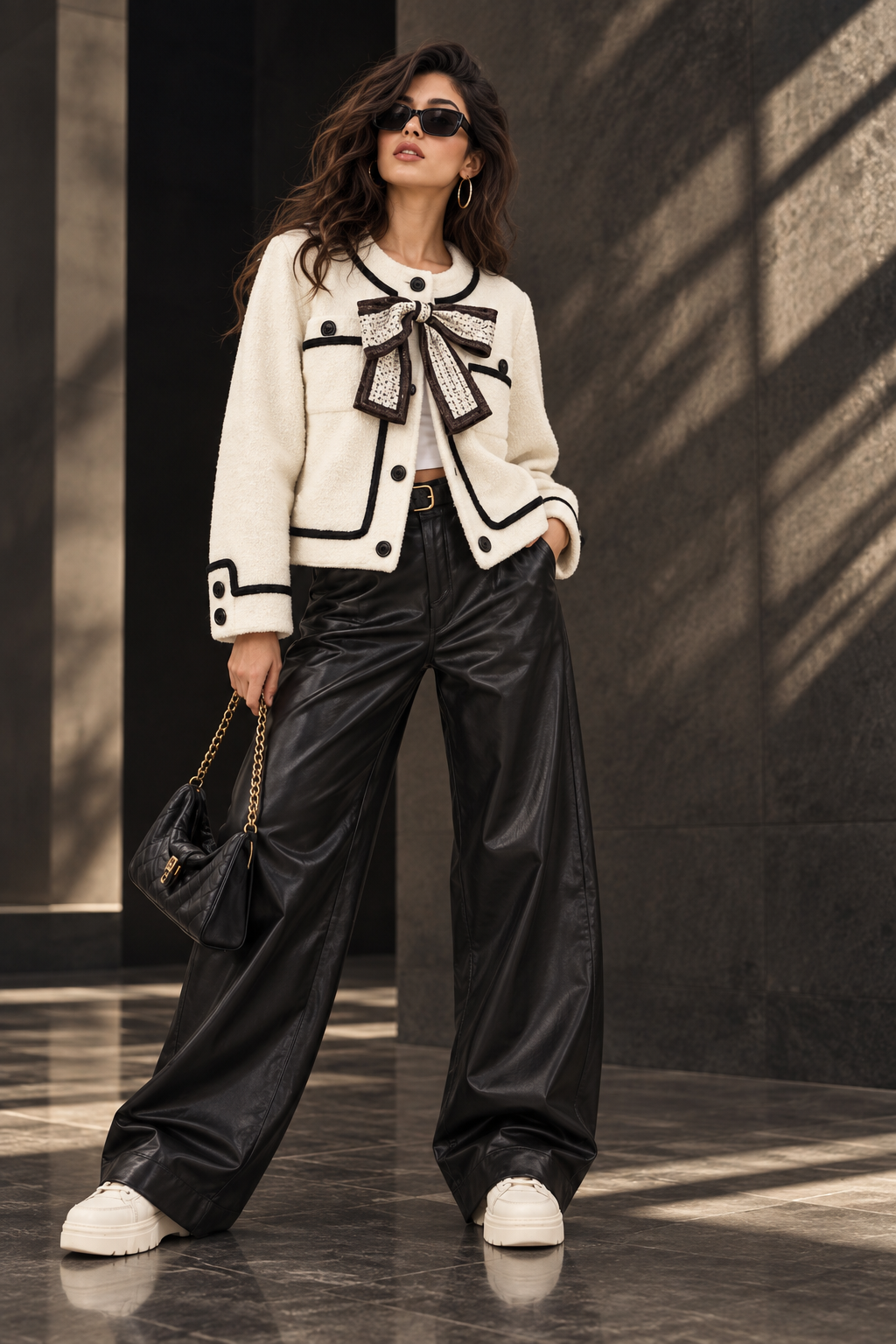Elan Bow Cardigan